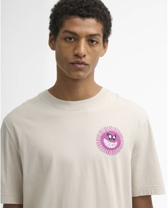 BARBOUR MAGLIETTA CON STAMPA WESTBURY