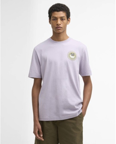 BARBOUR MAGLIETTA CON STAMPA WESTBURY