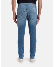 DONDUP JEANS GEORGE SKINNY IN DENIM STRETCH