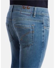 DONDUP JEANS GEORGE SKINNY IN DENIM STRETCH