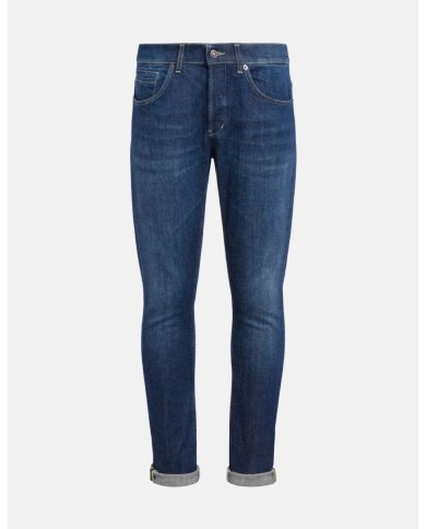 DONDUP JEANS GEORGE SKINNY IN DENIM STRETCH
