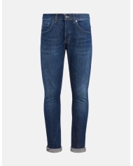 DONDUP JEANS GEORGE SKINNY IN DENIM STRETCH