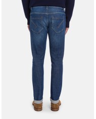 DONDUP JEANS GEORGE SKINNY IN DENIM STRETCH