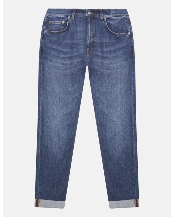 DONDUP JEANS ICON REGULAR IN DENIM STRETCH