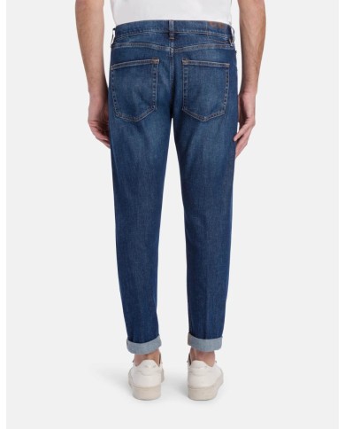 DONDUP JEANS ICON REGULAR IN DENIM STRETCH