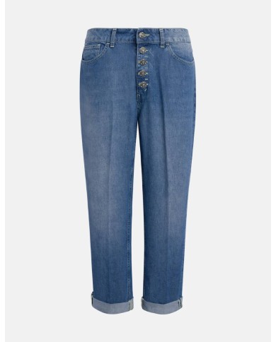 DONDUP JEANS KOONS LOOSE IN DENIM FISSO LYOCELL