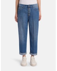 DONDUP JEANS KOONS LOOSE IN DENIM FISSO LYOCELL