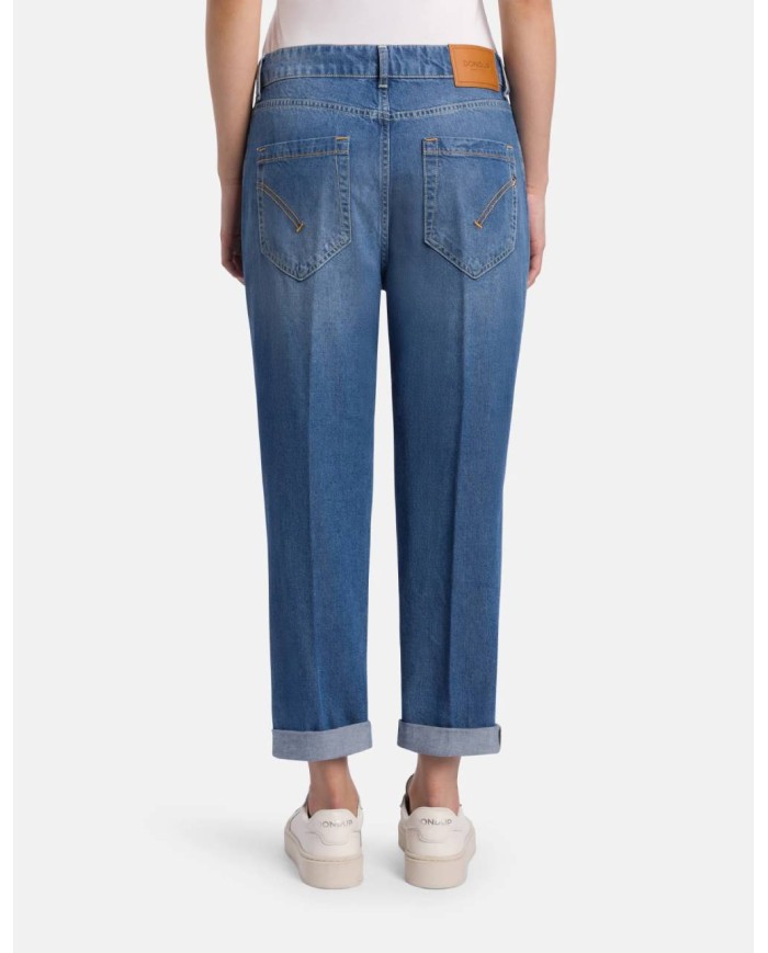 DONDUP JEANS KOONS LOOSE IN DENIM FISSO LYOCELL