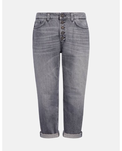 DONDUP JEANS KOONS LOOSE IN DENIM FISSO