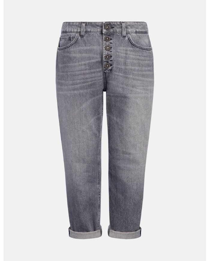 DONDUP JEANS KOONS LOOSE IN DENIM FISSO