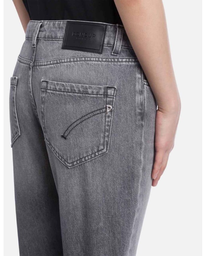 DONDUP JEANS KOONS LOOSE IN DENIM FISSO