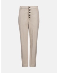 DONDUP PANTALONI NIMA LOOSE IN GABARDINA LEGGERA