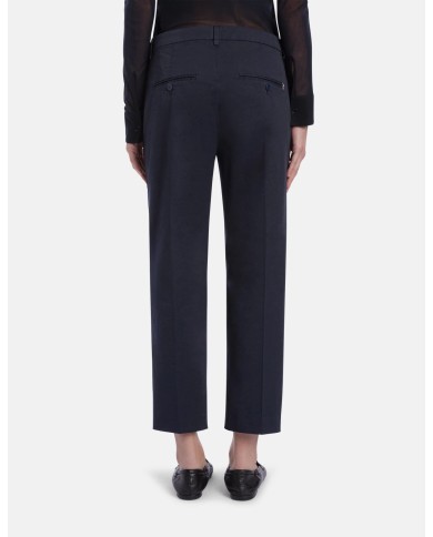 DONDUP PANTALONI NIMA LOOSE IN GABARDINA LEGGERA