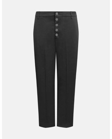 DONDUP PANTALONI NIMA LOOSE IN GABARDINA LEGGERA