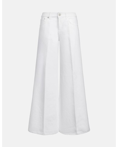 DONDUP JEANS MARLEN WIDE LEG IN BULL FISSO