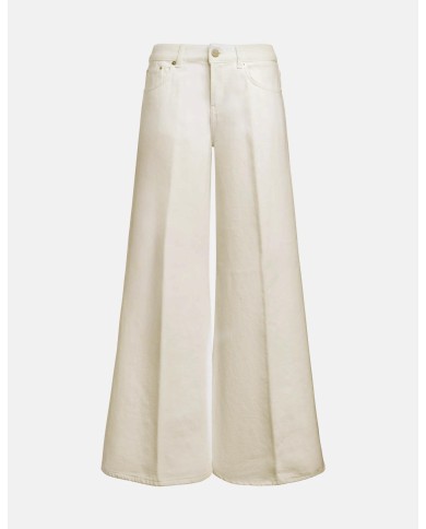 DONDUP JEANS MARLEN WIDE LEG IN BULL FISSO