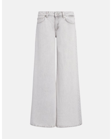 DONDUP JEANS MARLEN WIDE LEG IN DENIM FISSO