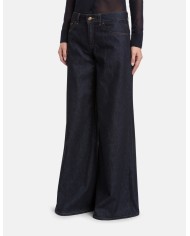 DONDUP JEANS MARLEN WIDE LEG IN DENIM FISSO