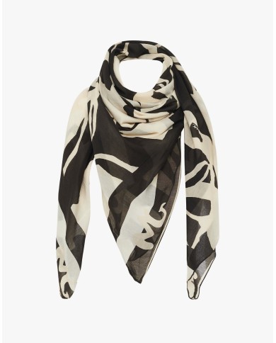 MANILA GRACE FOULARD IN COTONE E SETA