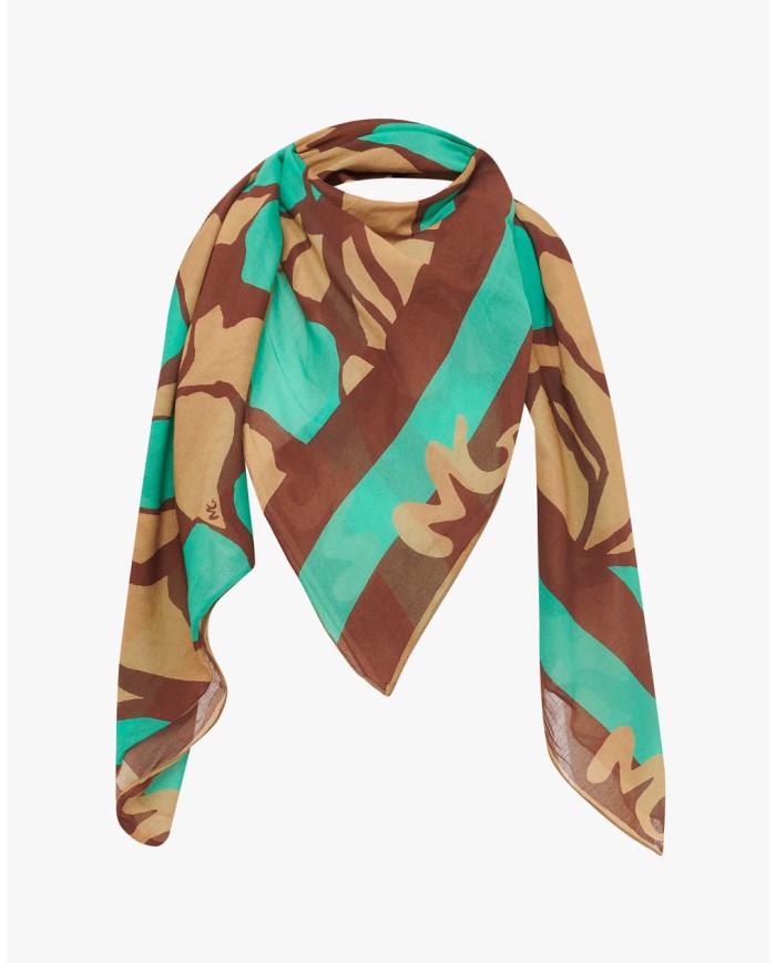 MANILA GRACE FOULARD IN COTONE E SETA