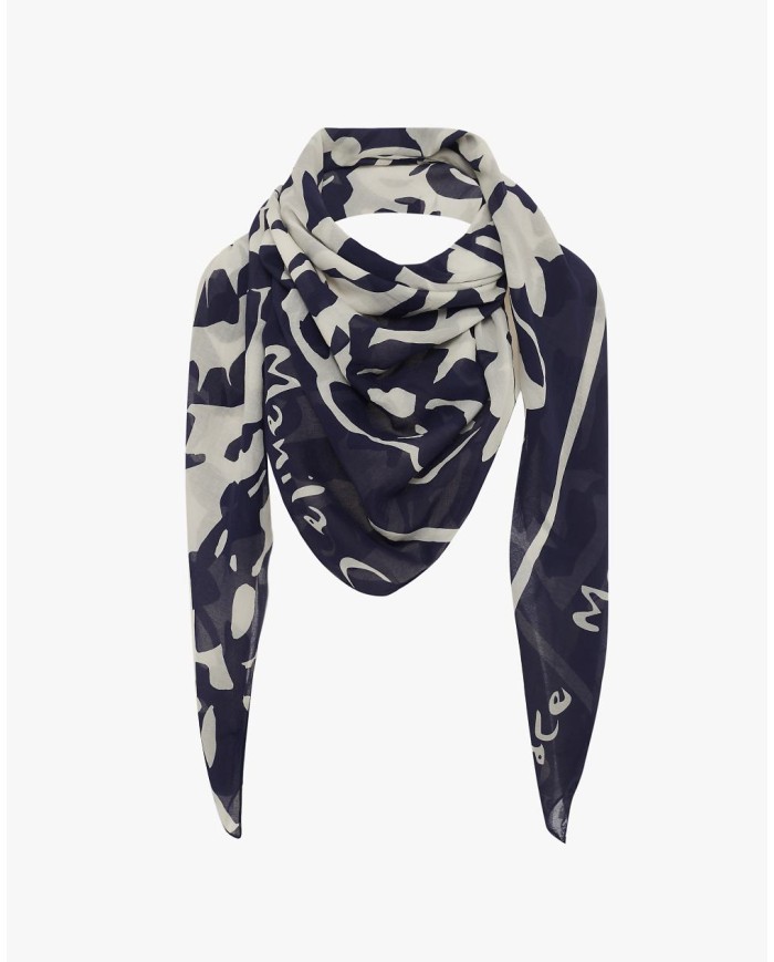 MANILA GRACE FOULARD IN COTONE E SETA