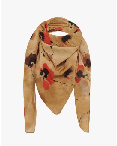 MANILA GRACE FOULARD IN COTONE E SETA