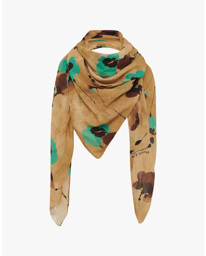 MANILA GRACE FOULARD IN COTONE E SETA