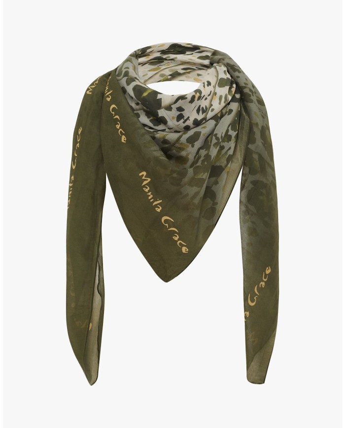 MANILA GRACE FOULARD IN COTONE E SETA