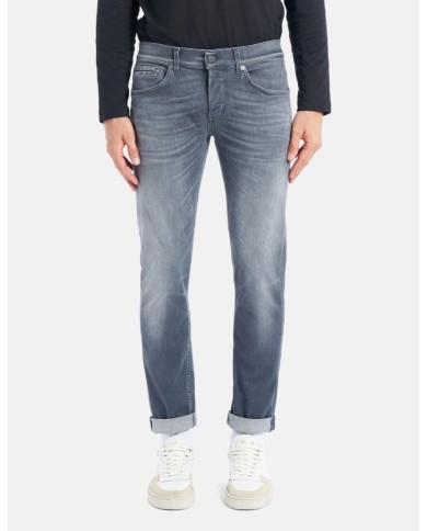 DONDUP JEANS GEORGE SKINNY IN DENIM STRETCH