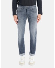 DONDUP JEANS GEORGE SKINNY IN DENIM STRETCH