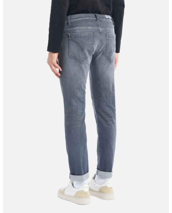 DONDUP JEANS GEORGE SKINNY IN DENIM STRETCH
