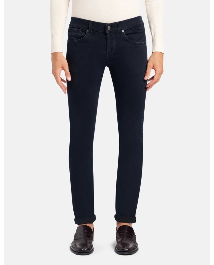 DONDUP JEANS GEORGE SKINNY IN DENIM STRETCH