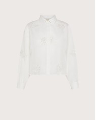 SEVENTY VENEZIA CAMICIA IN MUSSOLA RICAMATA