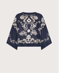 SEVENTY VENEZIA BLUSA IN VISCOSA STAMPATA