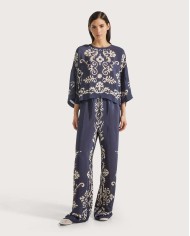 SEVENTY VENEZIA BLUSA IN VISCOSA STAMPATA