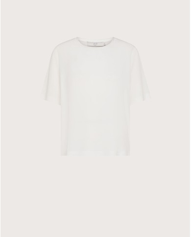 SEVENTY VENEZIA MAGLIETTA CON INSERTI MISTO SETA