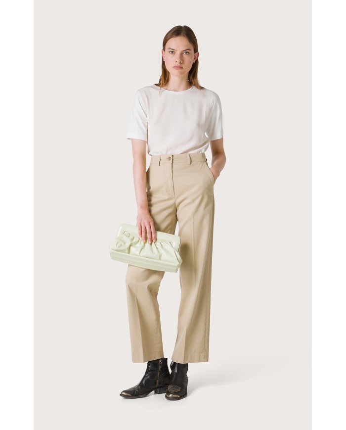 SEVENTY VENEZIA MAGLIETTA CON INSERTI MISTO SETA