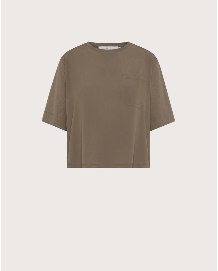 SEVENTY VENEZIA MAGLIA GIROCOLLO IN JERSEY