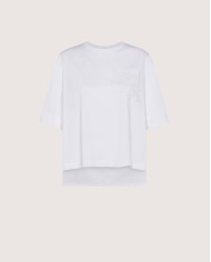 SEVENTY VENEZIA MAGLIETTA IN COTONE E POPELINE