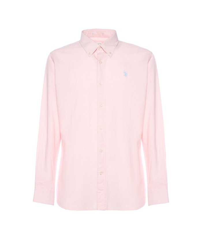 U.S. POLO CAMICIA SLIM FIT OXFORD PIN POINT