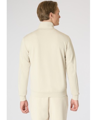 U.S. POLO FELPA FULL ZIP IN SCUBA COLLO ALTO