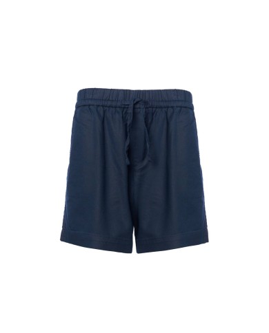 U.S. POLO PANTALONE CORTO IN LYOCELL CON VITA ELASTICIZZATA E COULISSE