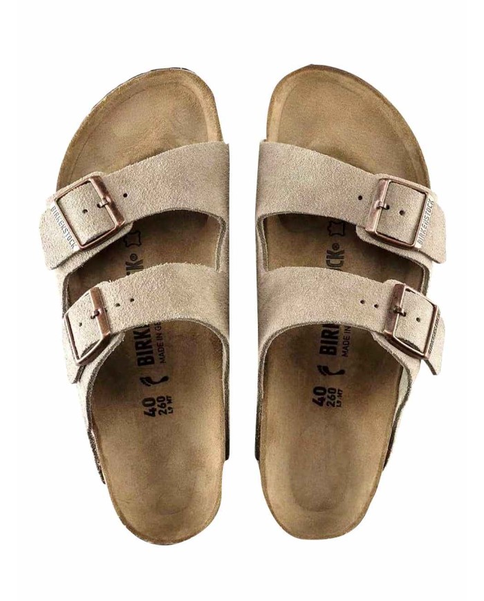 BIRKENSTOCK SANDALI UOMO ARIZONA SUEDE LEATHER
