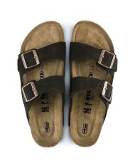 BIRKENSTOCK SANDALI UOMO ARIZONA IN PELLE SCAMOSCIATA