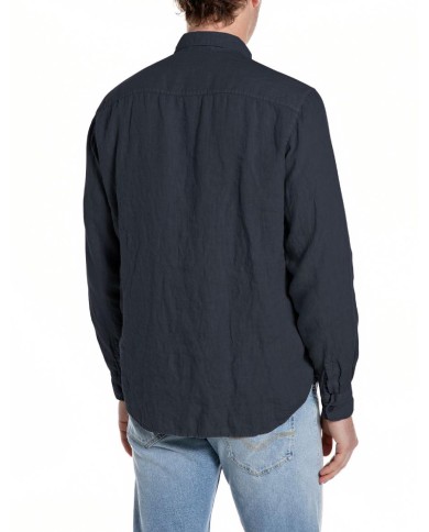 REPLAY CAMICIA DI LINO