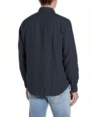 REPLAY CAMICIA DI LINO