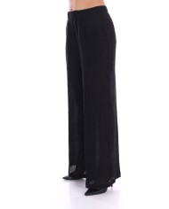 JUCCA PANTALONE AMPIO TESSUTO GOFFRATO