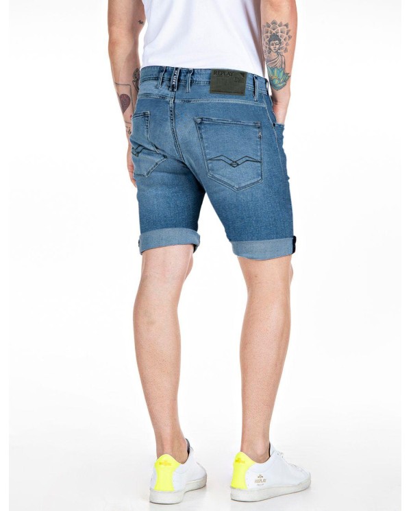 REPLAY BERMUDA IN DENIM