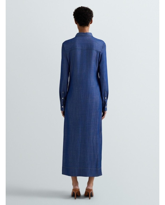 REPLAY ABITO CHEMISIER LUNGO IN DENIM