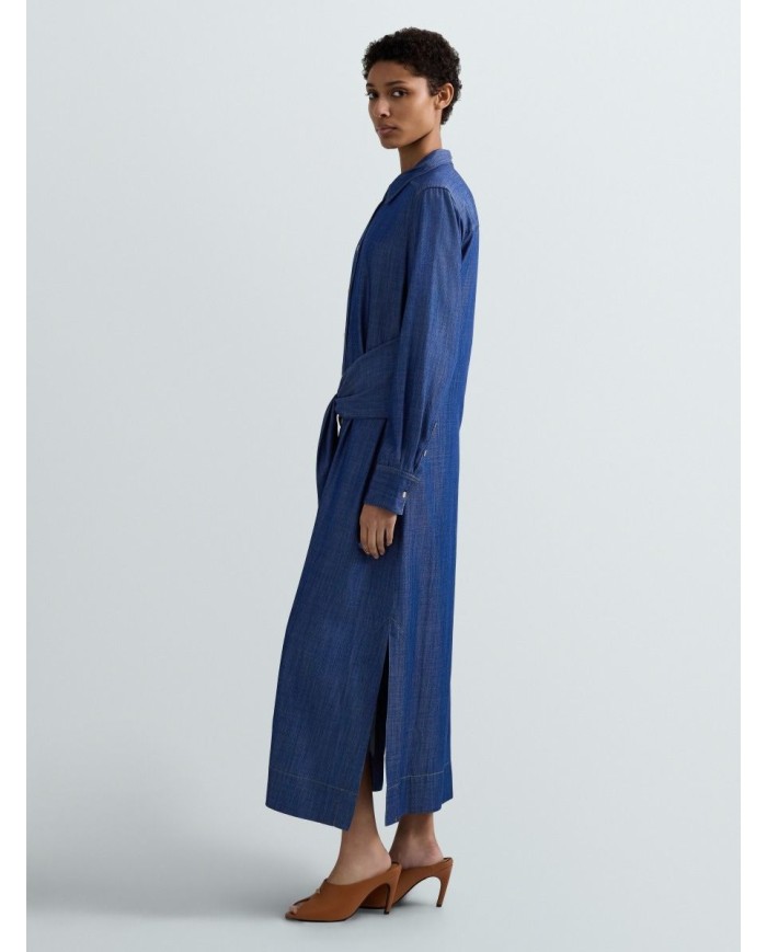 REPLAY ABITO CHEMISIER LUNGO IN DENIM